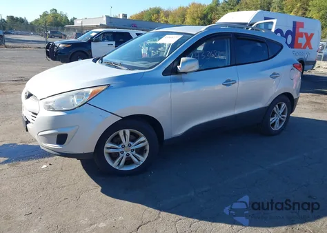 2010 Hyundai Tucson Gls from USA, damaged, VIN KM8JUCAC9AU042580